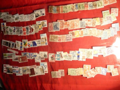 Colectie 400 Timbre DANEMARCA , stampilat foto