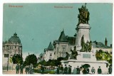423 - BUCURESTI, Bratianu statue - old postcard - used - 1917, Circulata, Printata