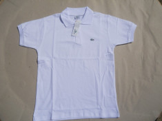 TRICOU LACOSTE -ALB--PRODUSELE SUNT NOI foto