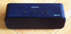 Boxa bluetooth cu acumulator Li-Ion Philips SBT75/12 foto