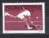 POLONIA 1981, Sport - Tenis, serie neuzată, MNH, Nestampilat