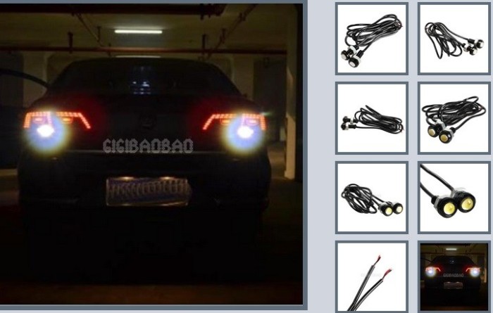 Set lumini LED 3W marsarier backup tail lights semnale economice LED Audi Mercedes BMW Renault Skoda VW