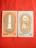 Serie 75 Ani Pierre de Coubertin -Olimpiada 1969 ,DDR ,2 val
