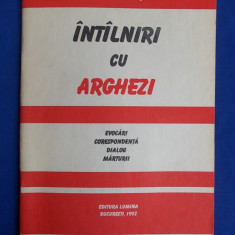 GH.BULGAR - INTALNIRI CU ARGHEZI ( EVOCARI ) , EDITIA 1-A - 1992 - AUTOGRAF #