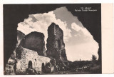 #carte postala(ilustrata)-TARGU NEAMT-Ruinele Cetatii Neamtului, Circulata, Printata