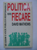 David Mathews - Politica pentru fiecare, 1996, Ion Creanga