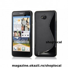 HUSA ORANGE YUMO silicon neagra s line tpu subtire + folie * LIVRARE GRATUITA @!@! foto