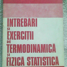 Intrebari si exercitii de termodinamica si fizica statistica-Margareta Ignat