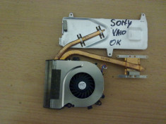 sistem racire, radiator si ventilator Sony Vaio VGN - NW21EF, PCG 7182M foto