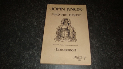 C. J. Guthrie - John Knox and John Knox&amp;#039;s house - interbelica foto