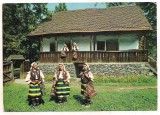 #carte postala(Marzari)-MARAMURES-Port popular, Circulata, Printata