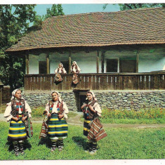 #carte postala(Marzari)-MARAMURES-Port popular