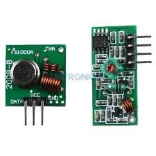 RF Module modul 315MHz Transmitter + Receiver Arduivo AVR PIC foto