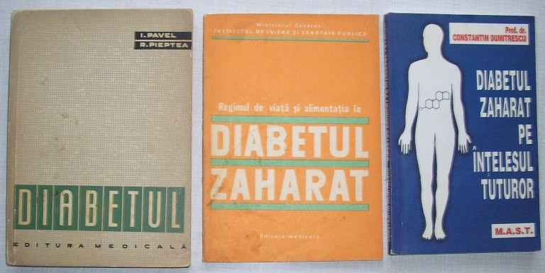 Diabet - Diabetul Zaharat - 3 carti | arhiva Okazii.ro