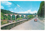 #carte postala(ilustrata)-BORSEC-Podul de le intrarea in localitate, Necirculata, Printata