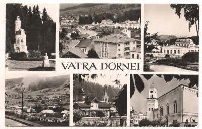 #carte postala(ilustrata)-VATRA DORNEI-colaj foto