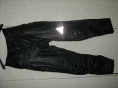 Pantaloni de mototicleta de piele marca Hein Gericke, marimea 38, noi foto