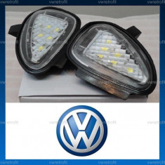 Lumini sub oglinzi pentru VW Golf 6, Passat B7, Passat CC, Jetta 2010+, Touran 2010+, (puddlelight) foto