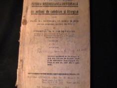 ISTORIA BISERICEASCA CU NOTIUNI DE CATEHISM SI LITURGICA-PREOT- N.V. HODOROABA- foto