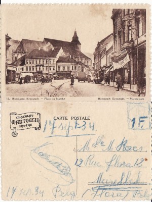 Brasov - Piata - rara foto