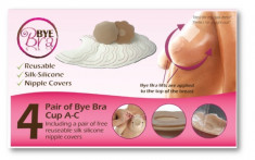 Bye Bra, Breast lift &amp;amp; silicone reusable nipple cover cup A-C 8+2 ByeBra 9050 foto