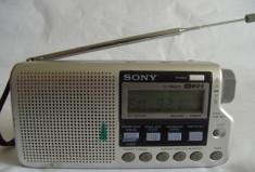 Radio portabil digital Sony ICF M33 RDS cu ceas, alarma foto