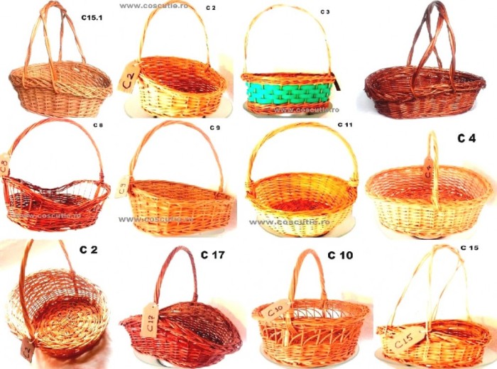 Cosuri Traditionale Romanesti Impletite Din Rachita Cu Toarta