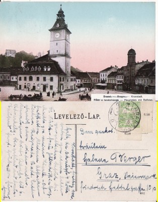 Brasov - Piata - rara foto