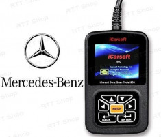 iCarsoft i980 Scanner Profesional Mercedes Benz Multisistem foto