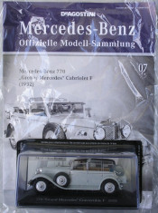 Mercedes-Benz 770 Grand Mercedes Convertible F 1932, IXO/DeAgostini, 1/43 foto