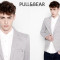 Pull &amp;amp; Bear by ZARA - JACHETA Sacou, 2 NASTURI SLIM FIT, Colectia NOUA &quot;Gray Jersey Blazer&quot; Marime S si M. OUTLET Produse NOI REDUSE!