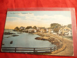 Ilustrata Fort Beach Drive Marblehead Massachusetts anii 1900 , Ed.R.M.Cook ,SUA