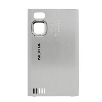 Capac baterie Nokia 6500 Slide argintiu Original foto