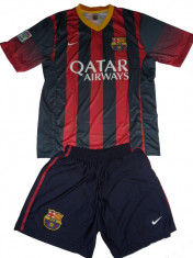 Echipament sportiv Nike Fc Barcelona Messi compleu barcelona tricou Barcelona echipamente sportive ADULTI Model 2013-2014 Transport CURIER 15 Ron foto