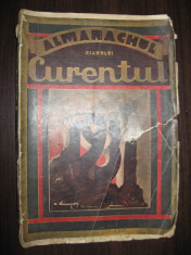 ALMANAHUL ZIARULUI CURENTUL 1931 foto