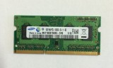 Memorie laptop Samsung 1GB DDR3-1333 PC3-10600 CL9, M471B2873GB0-CH9 (1112), 1 GB, 1333 mhz