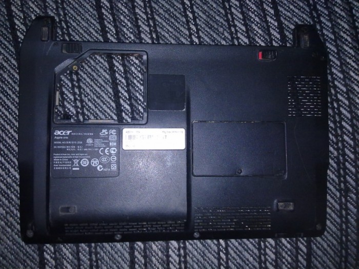 carcasa inferioara bottomcase Acer Aspire ZG8
