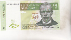 bnk bn malawi 5 kwancha 1997 necirculata foto