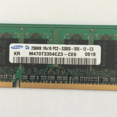 Memorie Samsung 256MB DDR2-667MHz M470T3354CZ3-CE6 (1113)