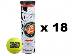 ARTICOLE TENIS ; Mingi Tenis Bax BABOLAT French Open (Roland Garros) Clay Court 72 mingi (18 cutii), COD XRG foto