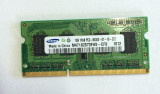 Memorie laptop Samsung 1GB DDR3-1066 PC3-8500 CL7, M471B2873FHS-CF8 (1116), 1 GB, 1066 mhz