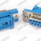 Conector DB9 mama, sertizare tip IDC-124007