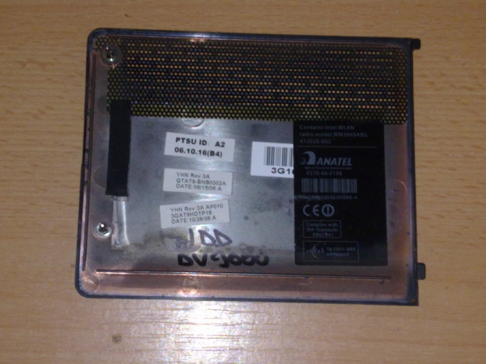 Capac memorii Hp DV 9000