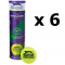 ARTICOLE TENIS ; 24 Mingi Tenis SLAZENGER Wimbledon, 6 cutii (6 x 4 mingi), COD SLAZ