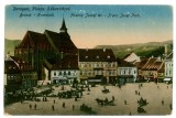 138 - BRASOV, Market Libertatii - old postcard - unused