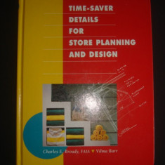 CHARLES E. BROUDY * VILMA BARR - TIME-SAVER DETAILS FOR STORE PLANNING AND DESIGN {limba engleza, format mai mare}