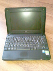 Vand/schimb laptop MSI Wind Notebook U90x, procesor 1,6 GHz (Diamondville), 1GRam, Hdd 80Gb SATA foto