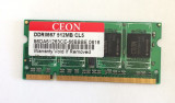 Memorie laptop CEON 512MB DDR2 SODIMM (1130), 512 MB, 667 mhz