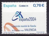 Spania 2003 - Expo.filatelica 1v.neuzat,perfecta stare