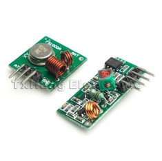 433Mhz RF transmitter and receiver link kit for Arduino/ARM/MC?U remote control (FS00351) foto